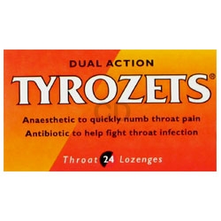 Tyrozets Lozenges x24