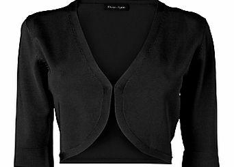 Knitted Shrug, Black