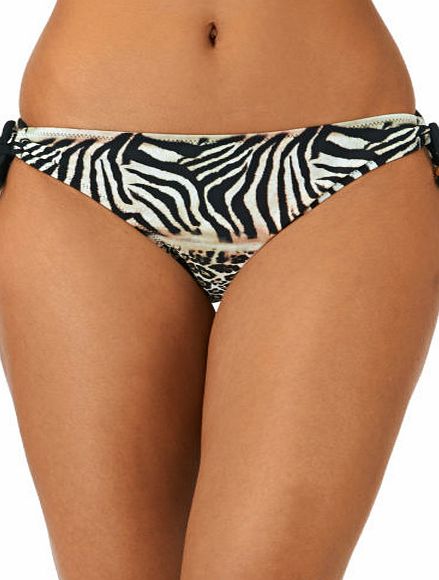 Phax Womens Phax Areia Bikini Bottom - Animal Print