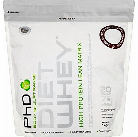 PhD Diet Whey Belgian Chocolate 1 kg