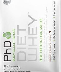 PhD Nutrition Diet Whey Belgian Chocolate Sachet 50g