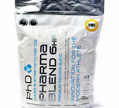 PHD Nutrition PHD Pharma Blend 6 HR 2.2kg Banana Protein Shake