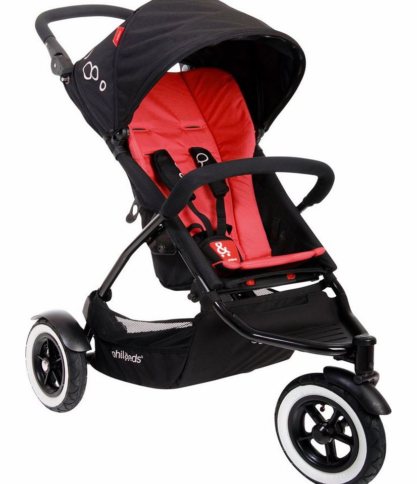 Dot Pushchair in Chilli 2014