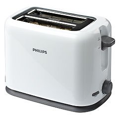 2 Slice Toaster White