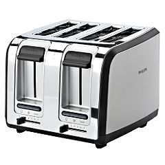 philips 4 Slice Toaster Stainless Steel