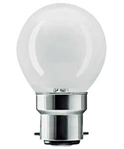 Philips 60W Opal Round Golf Ball Bulbs - 4 pack