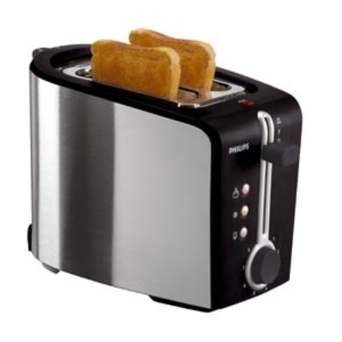 Brushed Steel 2 Slice Toaster