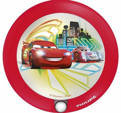 Disney Cars Childrens Sensor Night Light - 1 x 0.06 W Integrated LED