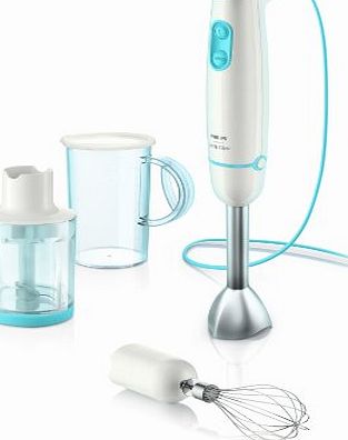 Philips Jamie Oliver 650w Hand blender HR1680/01 Metal Bar Chopper with 3 Accessories