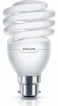 Tornado Compact Fluorescent Spiral Light Bulb (B22 23 W) - Warm White