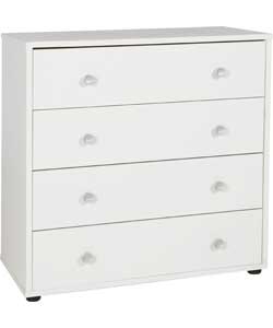 PHOENIX 4 Drawer Chest - White