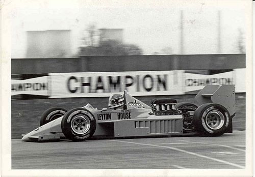 Photographs Ivan Capelli Leyton House Black and White Photo (17cm x 13cm)