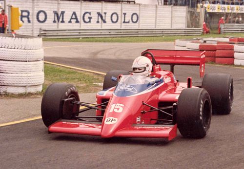 Photographs Jones Beatrice Imola 1985 Car Entering Pits Photo (17cm x 12cm)