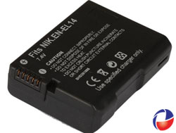 Nikon EN-EL14 Equivalent Digital Camera Battery