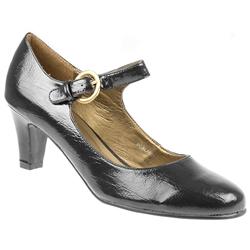 Pierre Cardin Female Pcala601 in Black Patent, Bronze