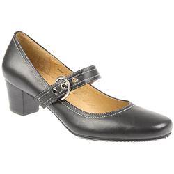 Pierre Cardin Female Penpad808 Leather Upper Leather Lining in Black, Black Patent, Brown