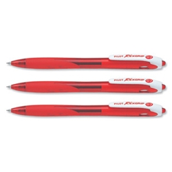 BegreeN Rexgrip Ball Point Pen Medium Red