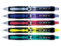 PILOT BP-X retractable ballpoint pen with medium