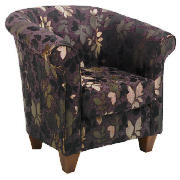 Pimlico Occasional Chair, Leaf Chocolate