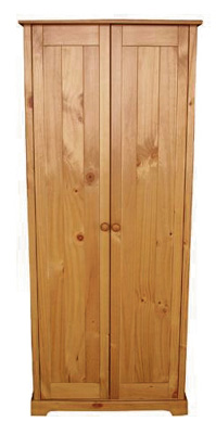 PINE 2 DOOR WARDROBE BALTIC