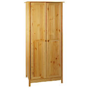 Pine 2 door Wardrobe