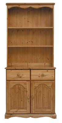 2 DRAWER OPEN DRESSER BADGER