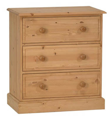 PINE 3 DRAWER CHEST