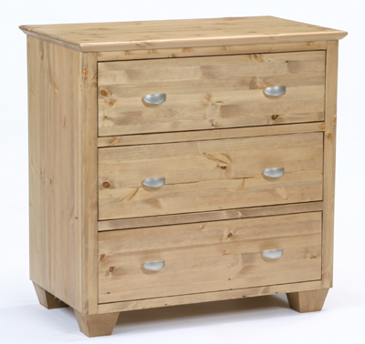 PINE 3 DRAWER MIDI CHEST MONTEM