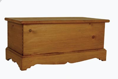 pine BLANKET BOX