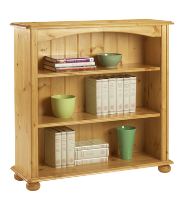 pine Bookcase 38in x 38in Deep Corndell Harvest