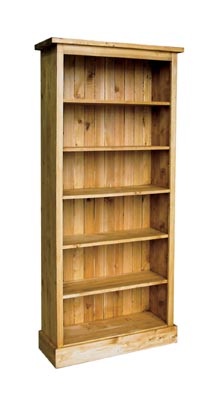 pine BOOKCASE 6FT 6IN BOSTON