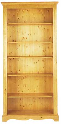 PINE BOOKCASE CHUNKY 30IN x 24IN