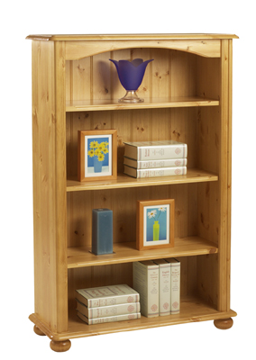 pine BOOKCASE DEEP 49IN x 32IN CORNDELL HARVEST