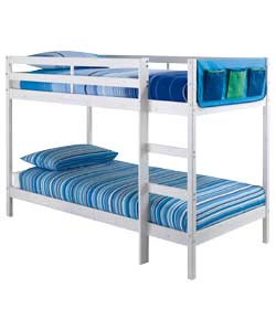 PINE Bunk Bed Frame - White