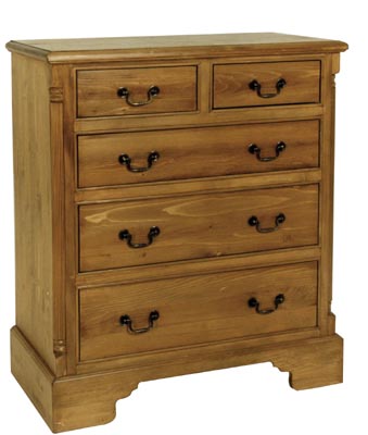 pine CHEST 2 3 GEORGIAN