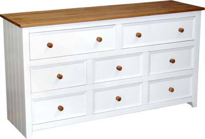 pine CHEST 6 2 DRAWERS CAPRI