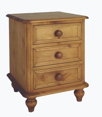 PINE CHEST MINI 3 DRAWER VICTORIAN