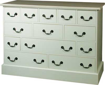 CHEST OF DRAWERS 13 DRAWER GROSVENOR