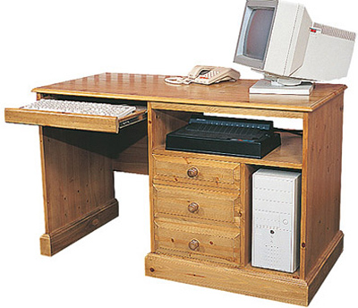 PINE COMPUTER DESK