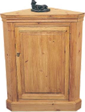 CORNER CUPBOARD STANDING PANELLED