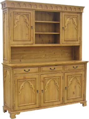 DRESSER TRIPLE DOOR MEDIEVAL