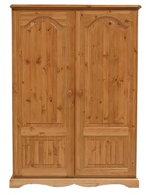 pine MIDI DOUBLE WARDROBE BADGER