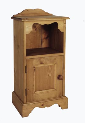 pine POT CUPBOARD OPEN