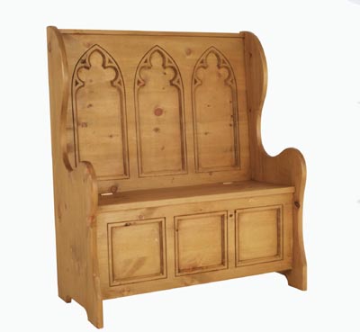 pine SETTLE GOTHIC