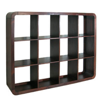 pine SHELF UNIT 12 HOLE CUBE