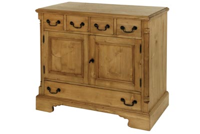 pine SIDEBOARD 2 DOOR 5 DRAWER