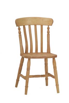 PINE SLAT BACK CHAIR