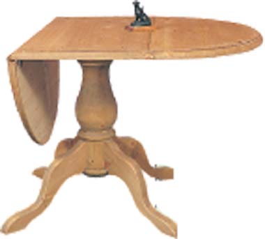 TABLE TRADITIONAL PEMBROKE OVAL DROP LEAF