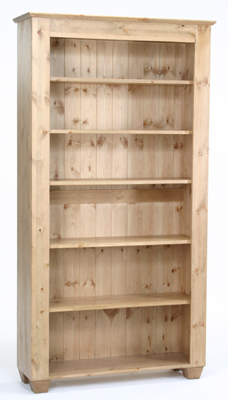 PINE TALL STANDARD BOOKCASE MONTEM