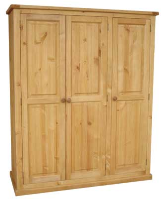 Triple Wardrobe Full Hanging Cottage